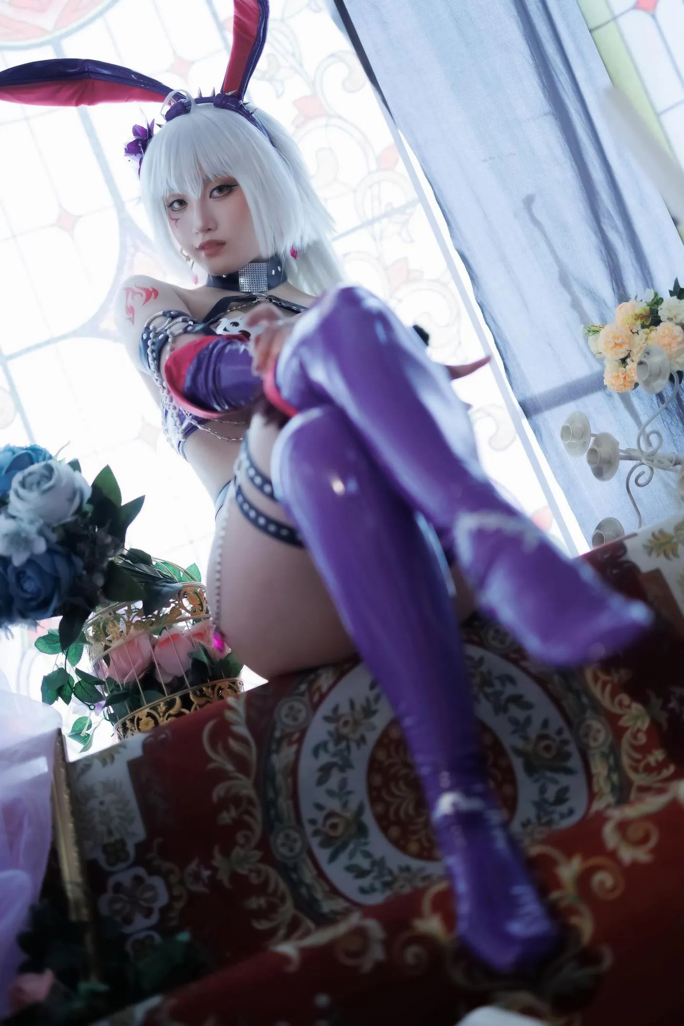 Cien恩恩 – NO.04 黑贞兔女郎泳装 [30P]插图1